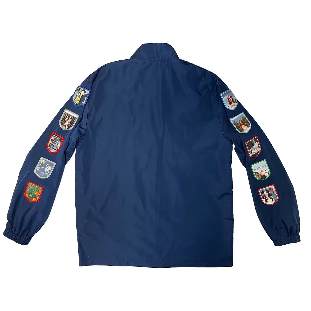 Lana Merch Commemorative LDR Racer Jackets 2025 Navy for Women and Men Racing Jacket with Patches Del Top Coat Reys Lady Clothes